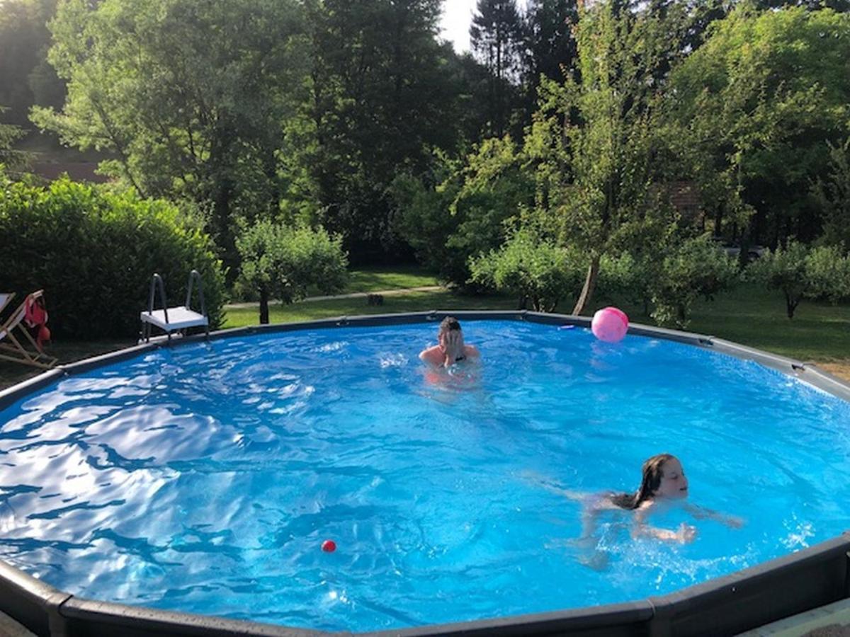 Wooden Cabin Zurej With Hot Tub Bukovje v Babni Gori Exterior foto
