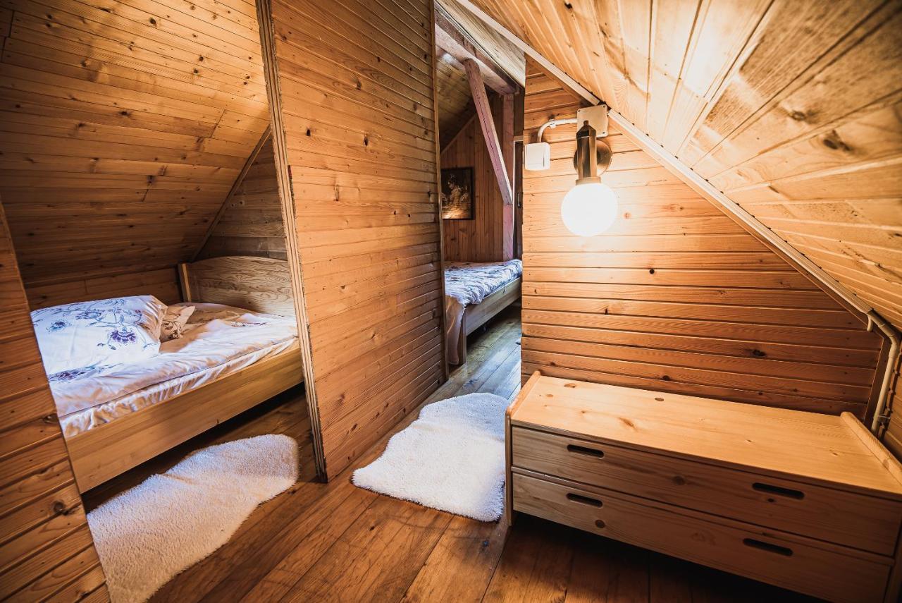 Wooden Cabin Zurej With Hot Tub Bukovje v Babni Gori Exterior foto